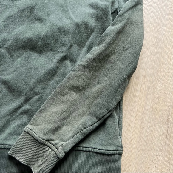 Les Deux Street Court Organic Cotton Blend Zip Up Half Sweater - Picture 6 of 6